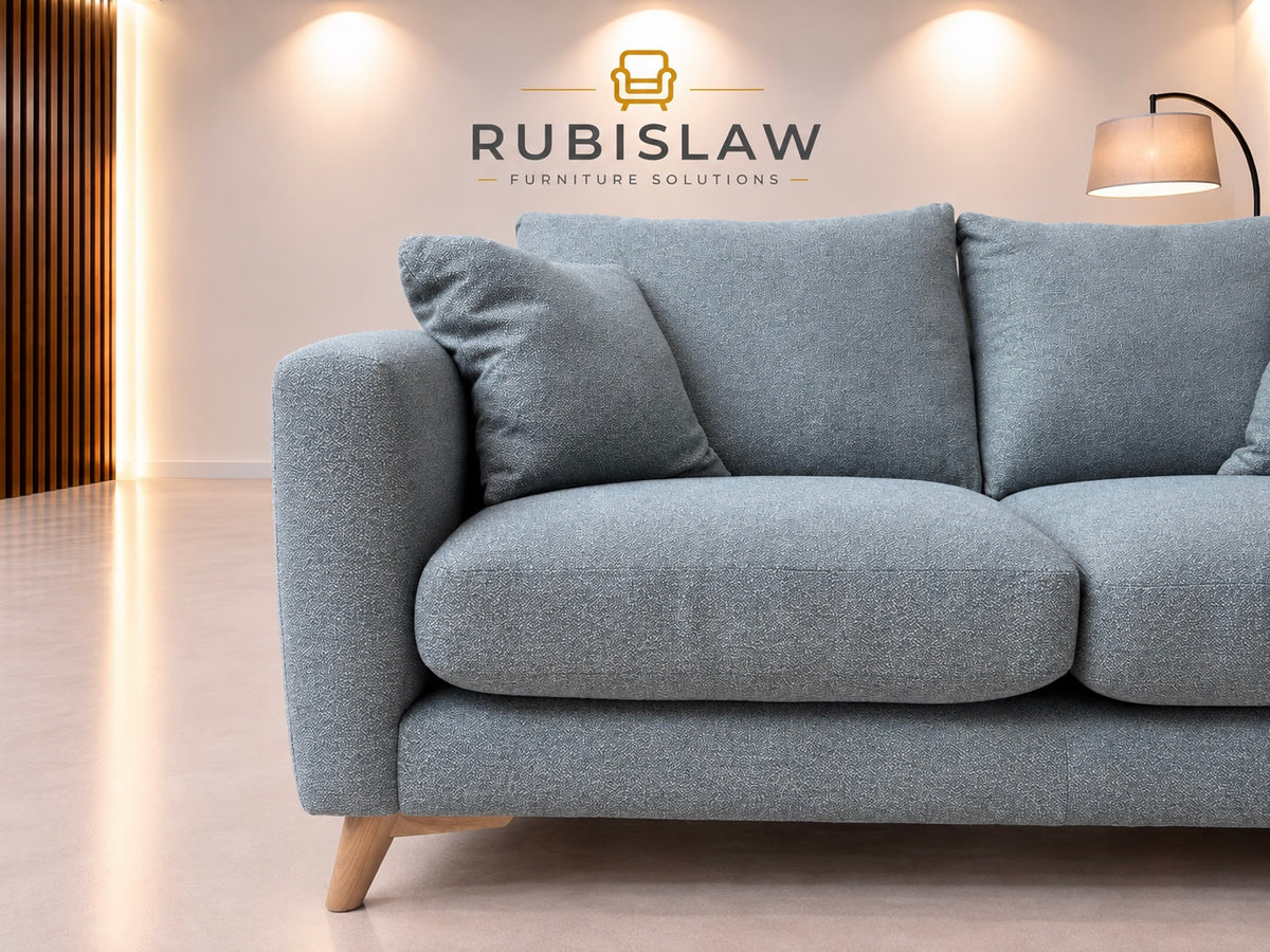 Two Seater Sofa in Duck Egg Blue