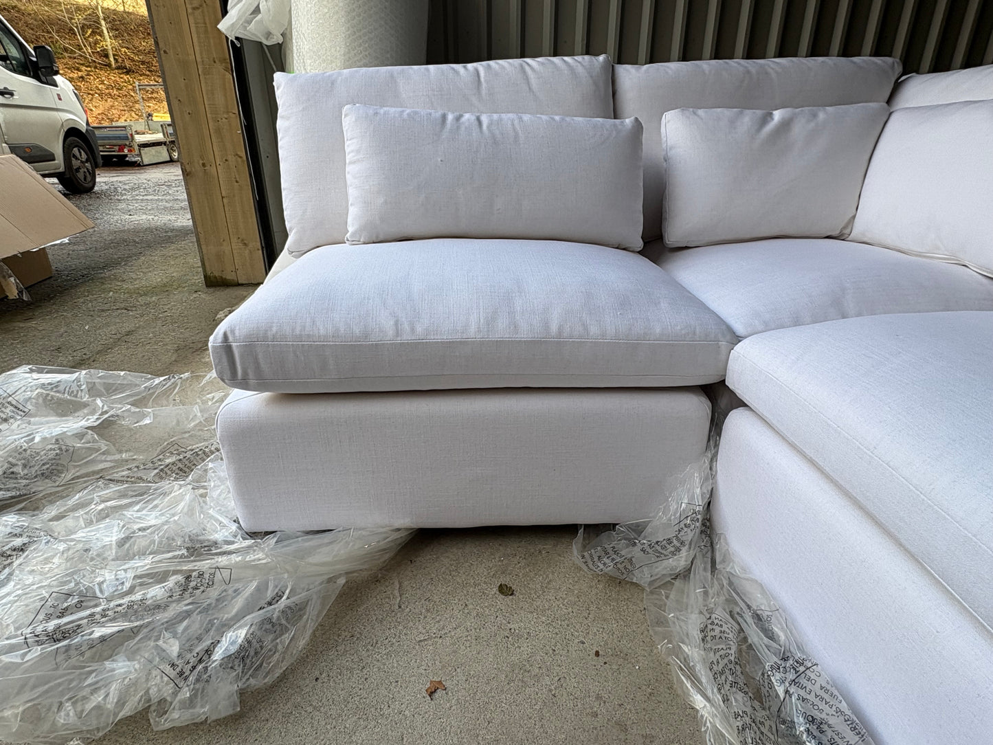 New corner sofa by John Lewis