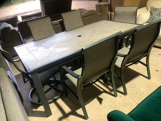 Delray 7 piece garden dining set