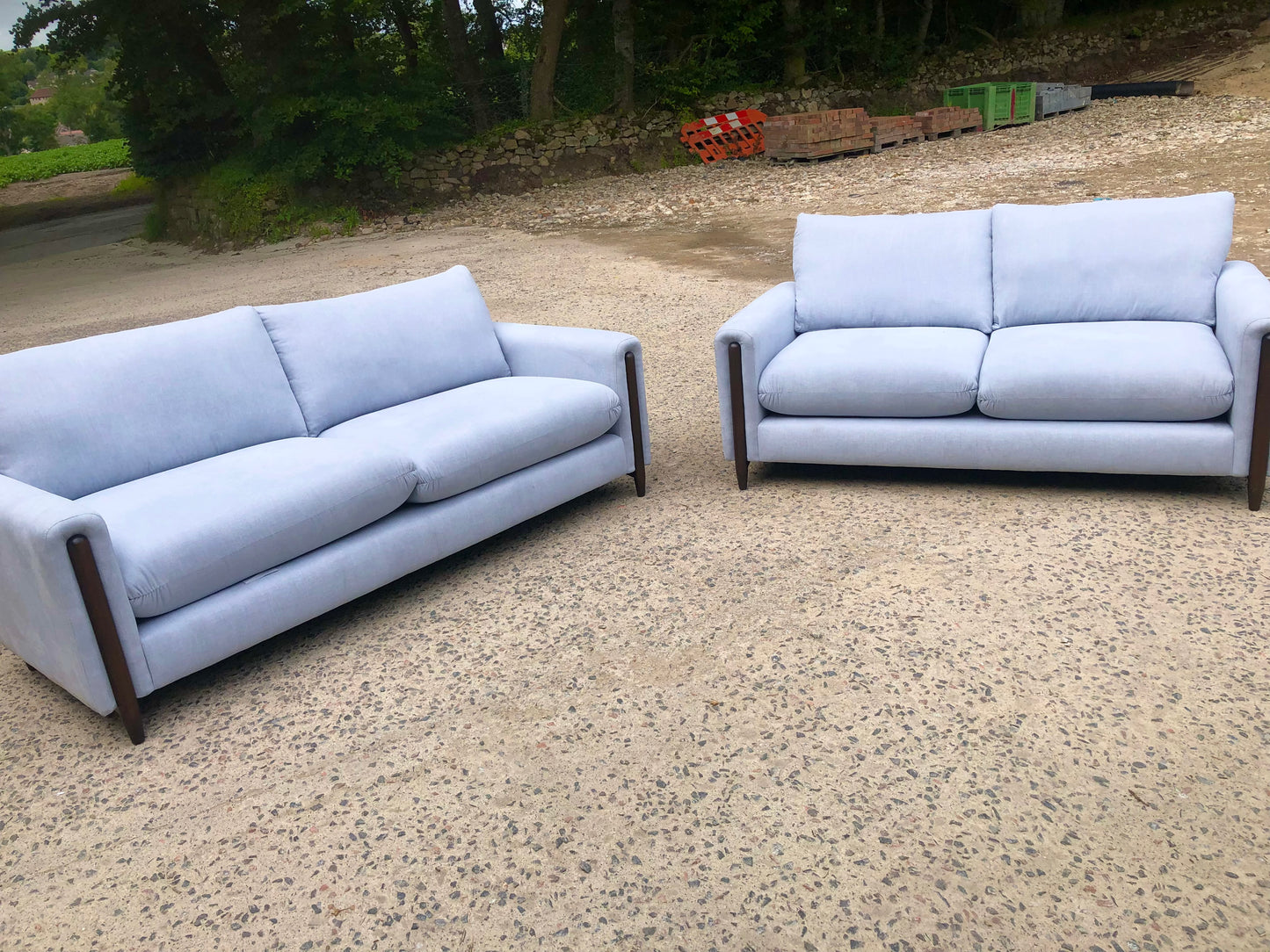 New matching Four and Three Seater sofas