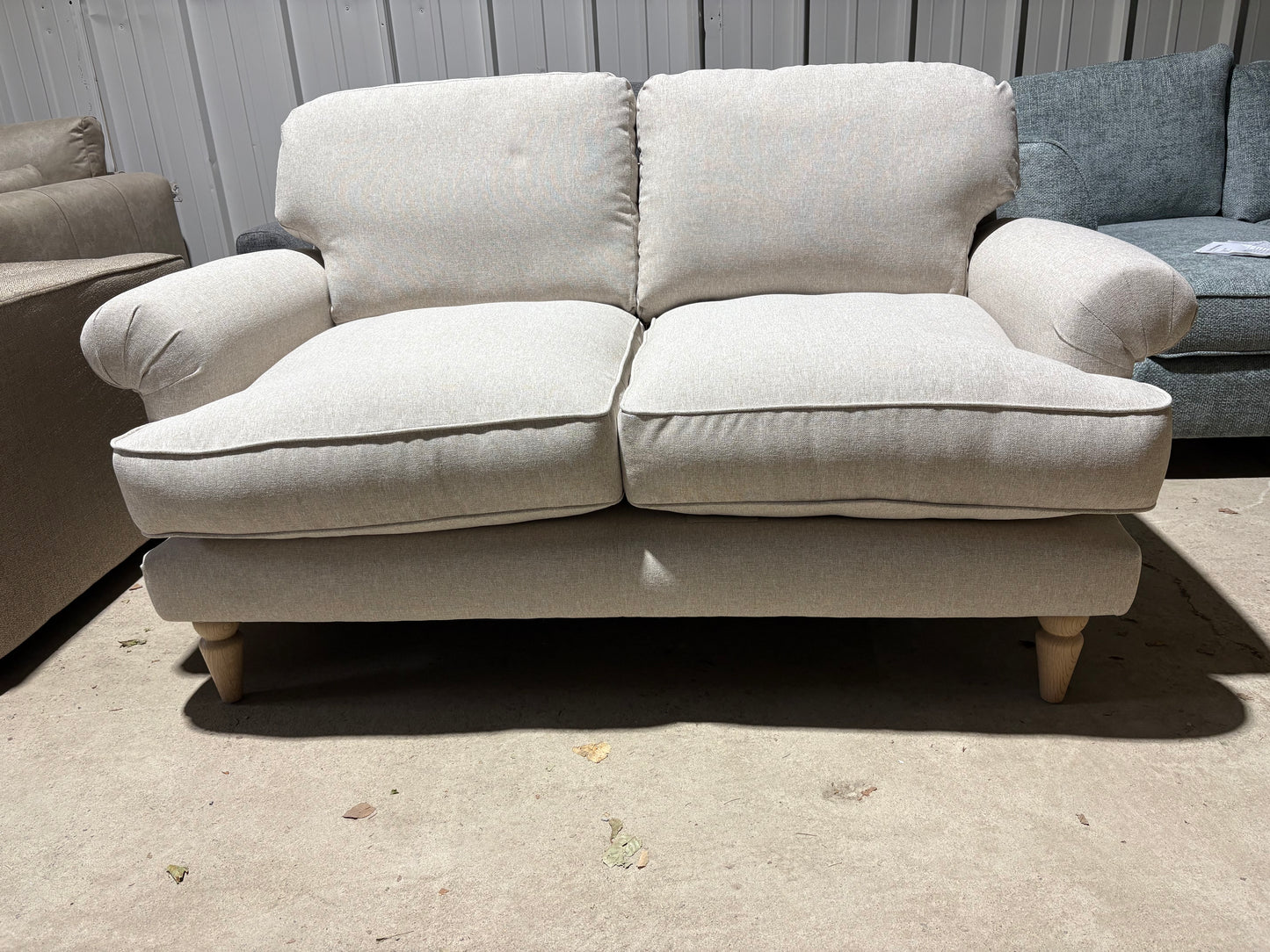 Ivory 2 seater sofa