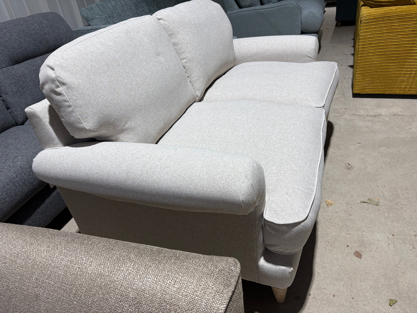 Ivory 2 seater sofa