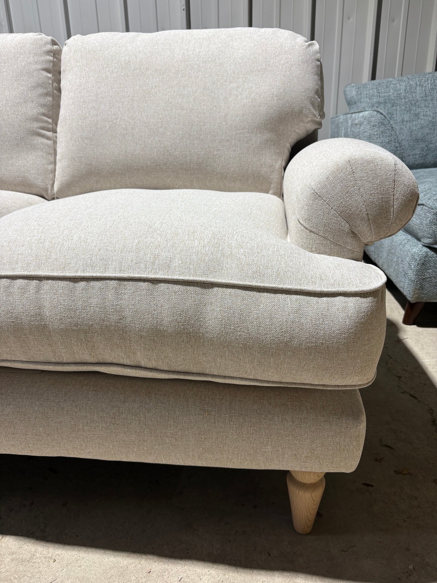 Ivory 2 seater sofa
