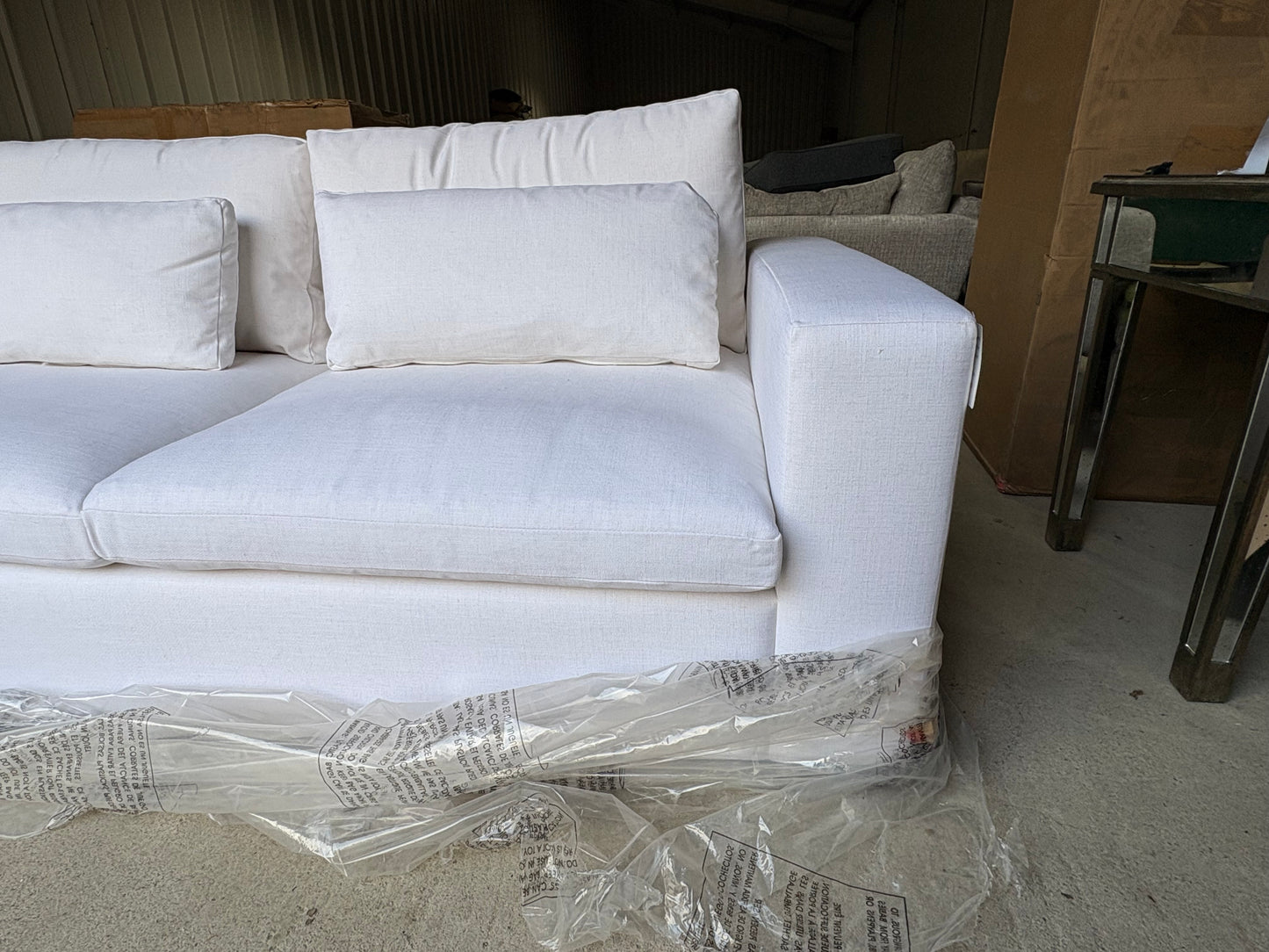 New corner sofa by John Lewis