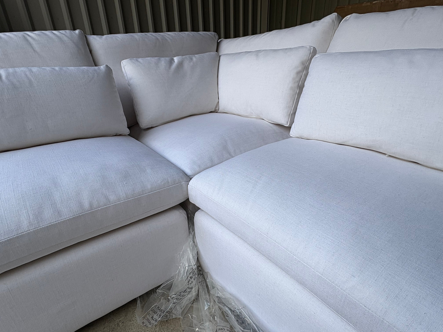 New corner sofa by John Lewis