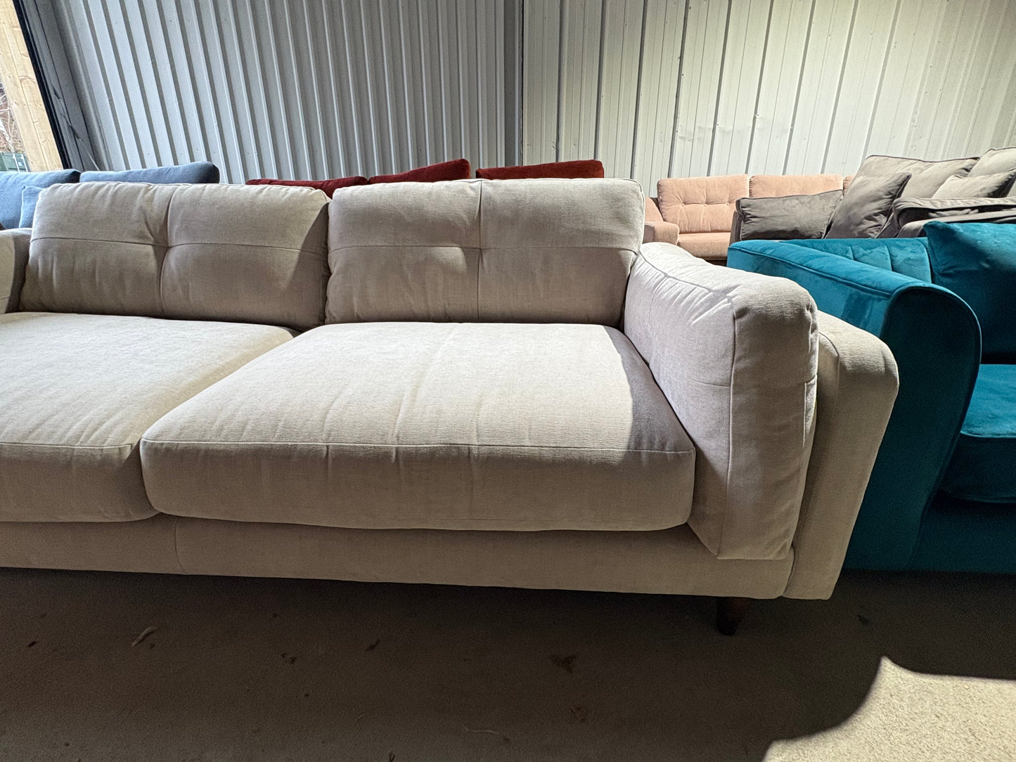 Skandi style 3 seater sofa