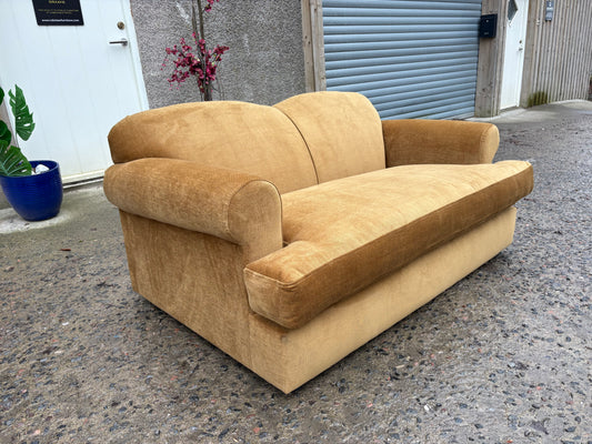 Small Classic Design 2 seater sofa in Dijon fabric