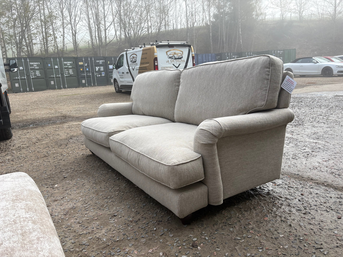 Grey 3 seater sofa by Swyft Sofa - Better than half retail price!