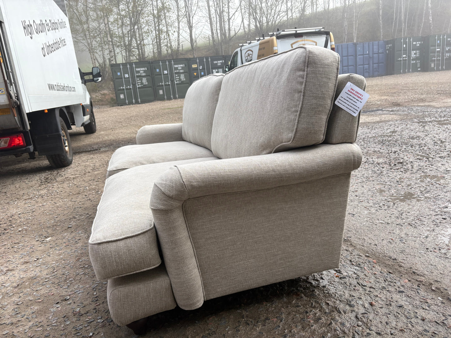 Grey 3 seater sofa by Swyft Sofa - Better than half retail price!