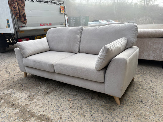 Ivory Linen 2 seater sofa - Unbeatable value!