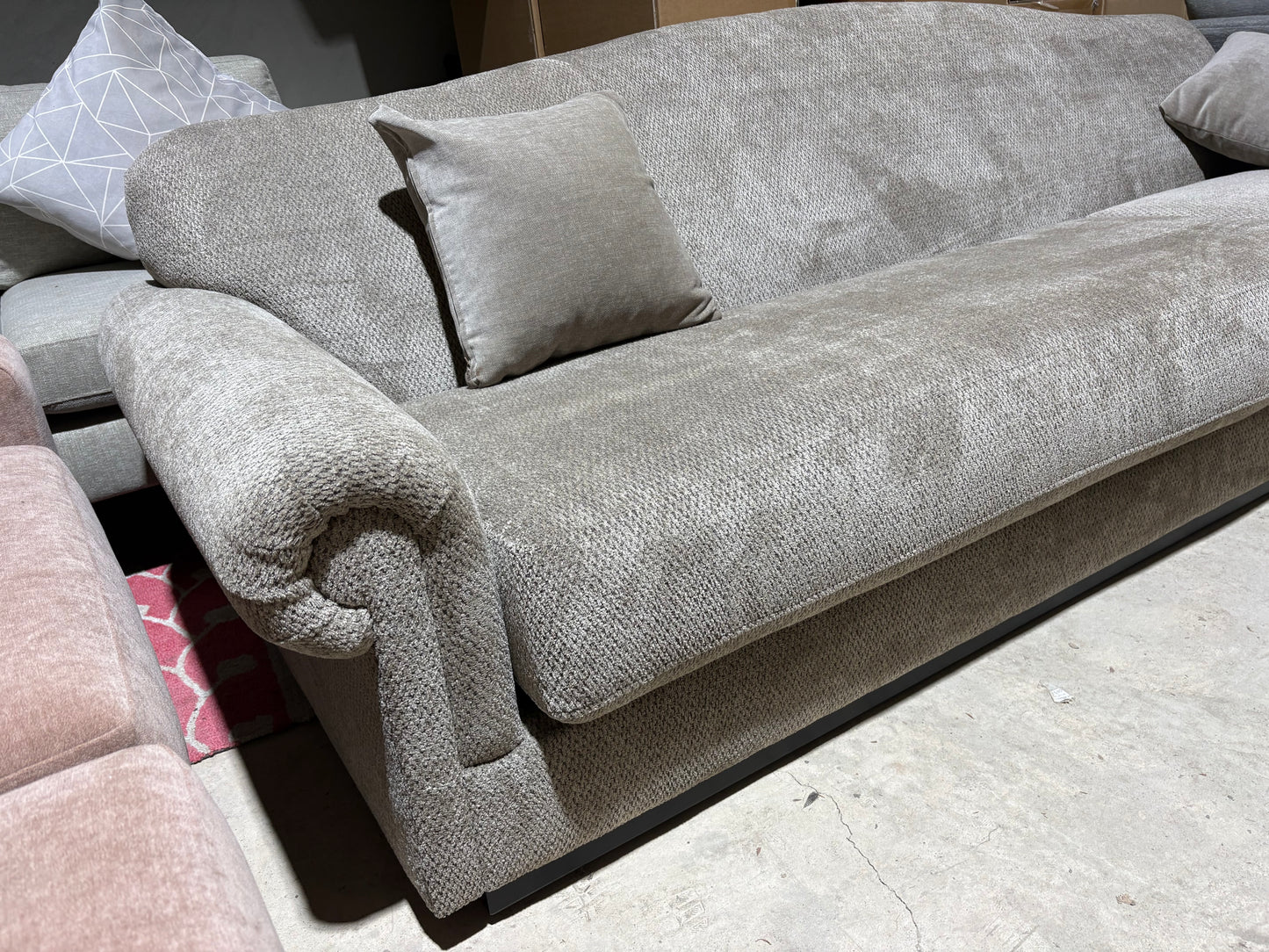 Large Country House style Corner Chaise Sofa