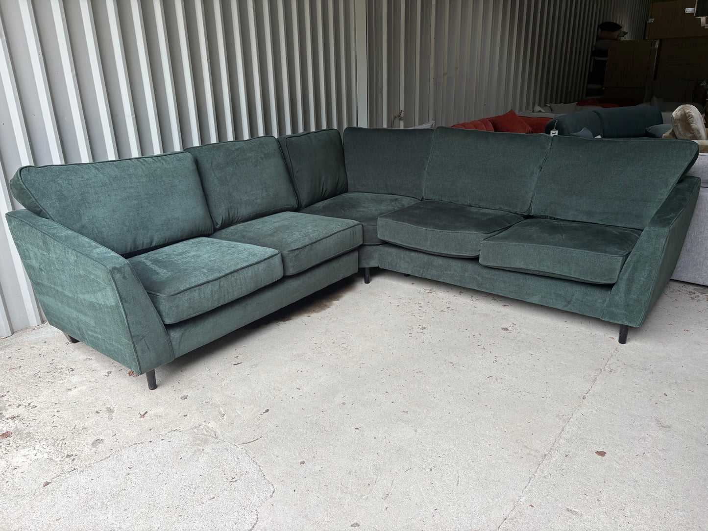 New end of season large corner sofa